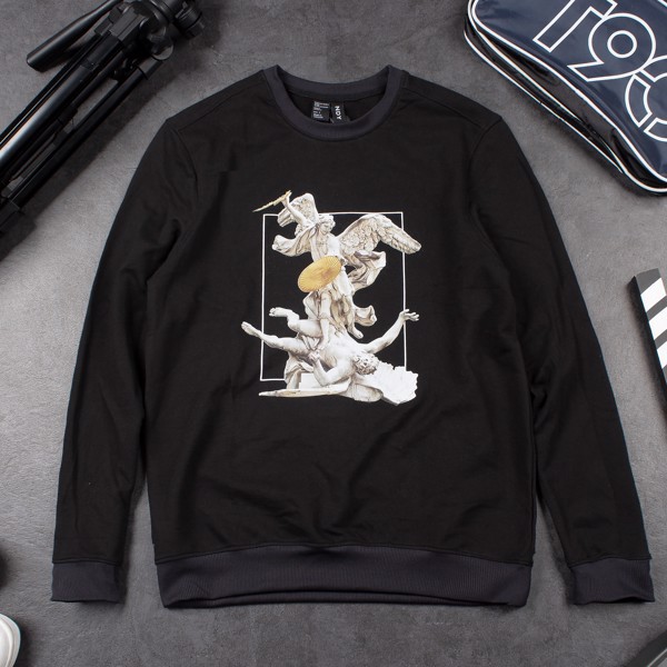 Áo nỉ in hình phục hưng siêu chất nam nữ , Áo thun nỉ dài tay unisex cao cấp thời trang | BigBuy360 - bigbuy360.vn