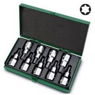 Hộp vít sao Toptul GAAD0906 - 1/2" 9 chi tiết