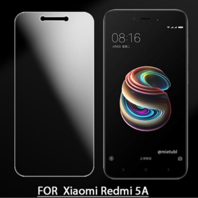 Bộ 3 dán kính cường lực 9H Xiaomi Redmi 5A - Trong suốt