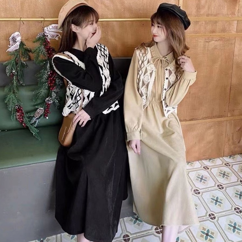 Brroa Áo Khoác Cardigan Dệt Kim Không Tay Cài Nút Họa Tiết Kim Cương Vintage Argyle Cho Nữ