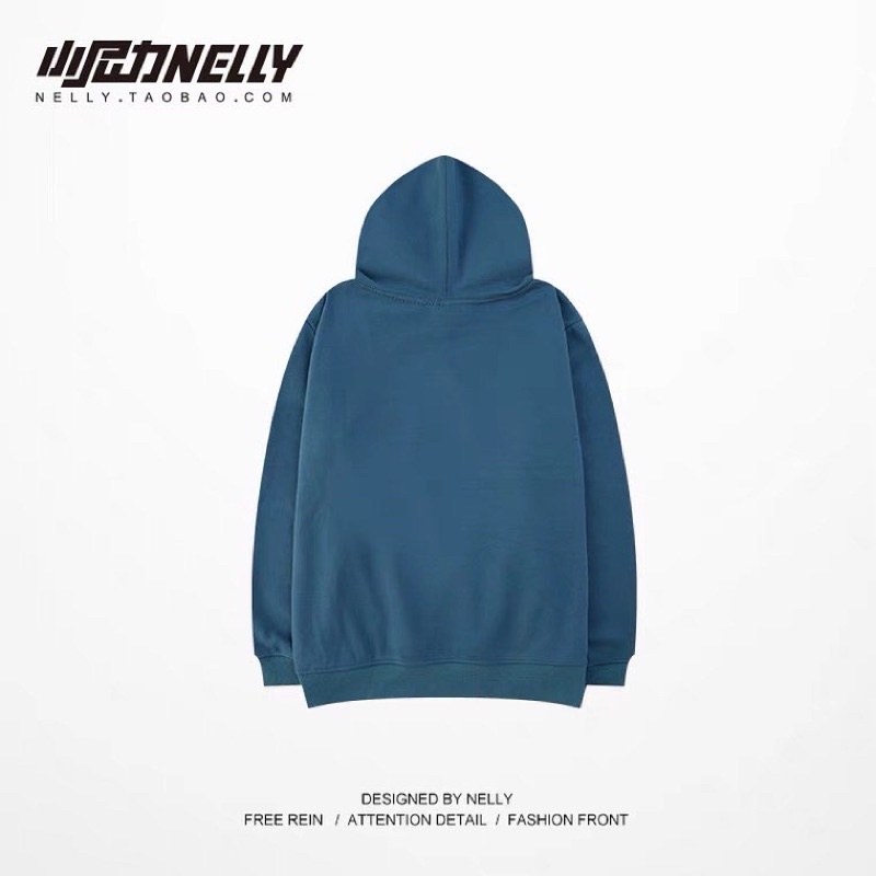 Áo hoodie nỉ bông nell dáng unisex form rộng | BigBuy360 - bigbuy360.vn