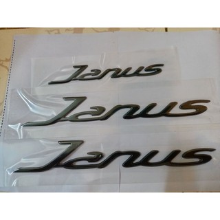 Bộ tem nổi Janus màu đen new