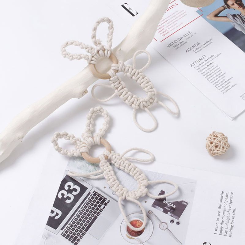 Đồ chơi gặm nướu bằng gỗ tự nhiên cho bé