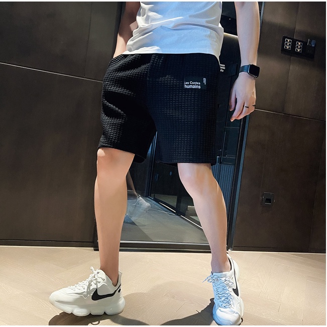 Quần ngắn ống rộng Màu Sắc Thời Trang Cho Nam