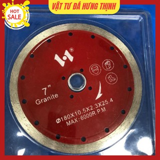Lưỡi cắt đa năng vành trơn (phi 125-180)💥FREESHIP💥Chuyên dùng cho đá Granite, Marble, gạch cao cấp