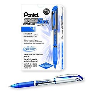 Bút ký bi mực Gel Pentel EnerGel BL55 / BL57 / BL60 / BL77 Ngòi 0.5 / 0.7 / 1.0 Chính Hãng và Ruột bút