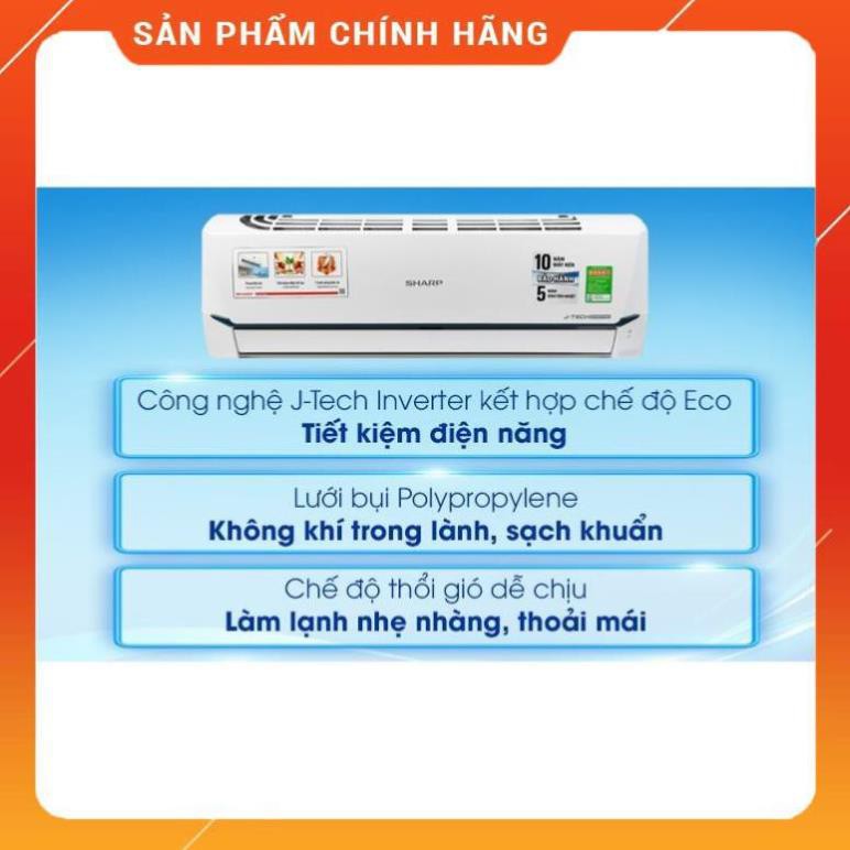 [ CHÍNH HÃNG ] Miễn phí công lắp đặt_Điều hoà Sharp J-Tech Inverter AH-X9XEW, AH-X12XEW, AH-X18XEW