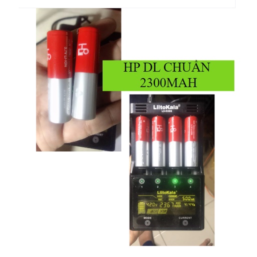 + Model: NCR18650B  PIN LS HÃNG  HP  .  Kiểu pin: 18650  + Điện áp trung bình 3.7V, sạc đầy 4.2V.  Dung lượng: 2200