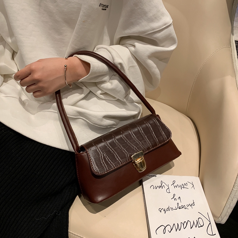 Túi da đeo vai phong cách Hàn Quốc đơn giản dành cho nữ