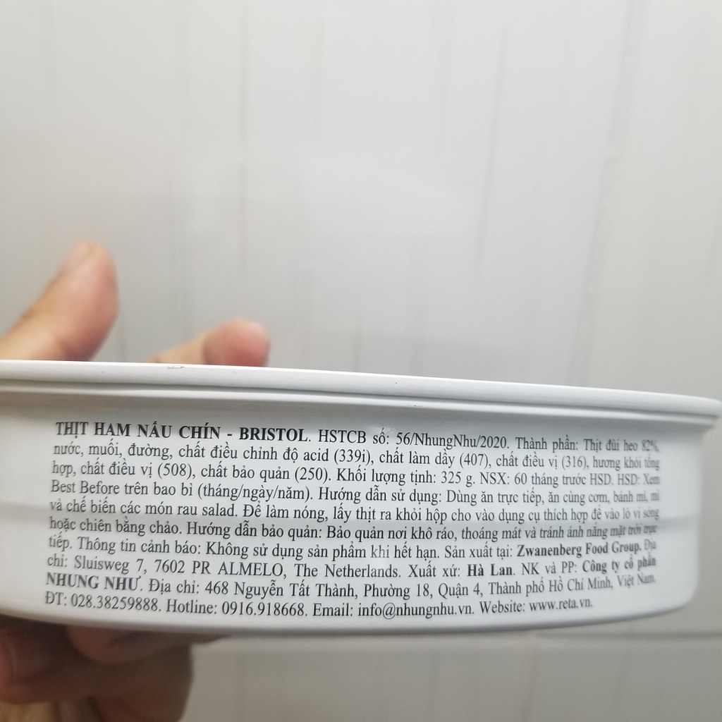 [ĐỦ LOẠI] Thịt hộp Bristol 325g - Nhập Khẩu Mỹ