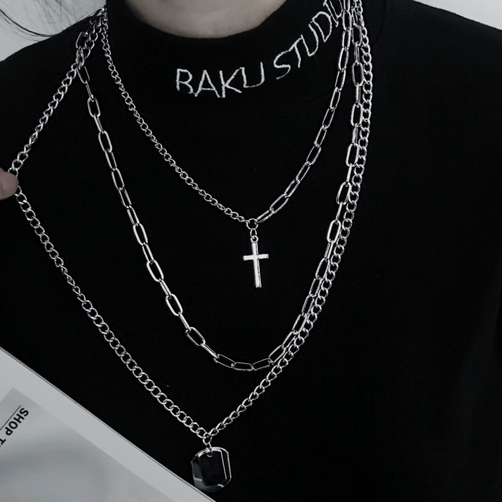 Vòng Cổ Nhiều Lớp Thời Trang Cá Tính