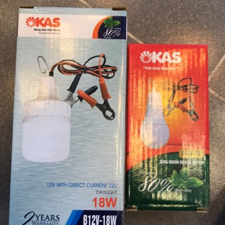 bóng đèn dùng nguồn điện ắc quy 12v OKAS