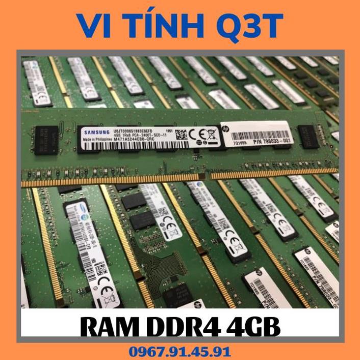 Ram PC DDR4 4Gb, 8Gb Ram Máy Tính Bàn DDR4 Tháo Máy ,Bảo Hành 3 Năm