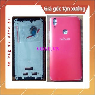 Vỏ vivo v9 màu đỏ