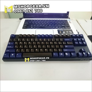 Keycap SA Filco abs doubleshot màu Nâu - Xanh 87 keys (TKL) hàng đã qua sử dụng - Chất lượng tốt - Giá rẻ