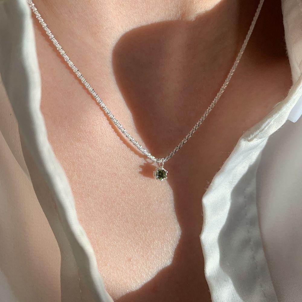 IVORY Fashion Women Necklace Neck charms Sparkling Necklace Diamond Pendant Necklace|Shiny Chain Necklaces Luxury Elegant Choker Minimalist Jewelry Gift Korean style Chain/Multicolor