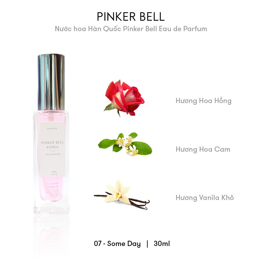 [Mã 1512FMCGSALE1 giảm 10% đơn 250K] NƯỚC HOA PINKER BELL KOREA Eau De Perfume 30ml - Nước hoa bán chạy nhất Hàn Quốc | BigBuy360 - bigbuy360.vn