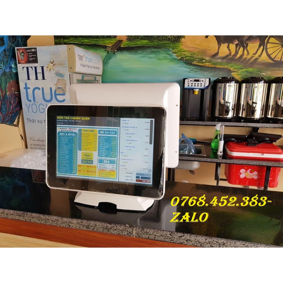 MÁY TÍNH TIỀN CẢM ỨNG - MÁY 2 MÀN HÌNH LỚN NAKA 2727 | BigBuy360 - bigbuy360.vn