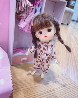 Bộ mặc nhà cho búp bê bjd 1/8