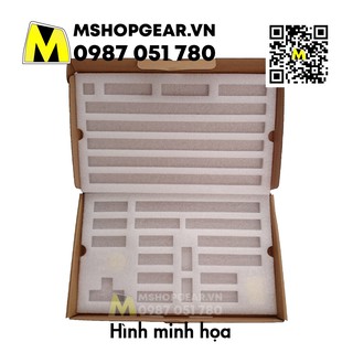 Hộp bìa đựng keycap 2 ngăn xốp chất lượng tốt – Giá rẻ