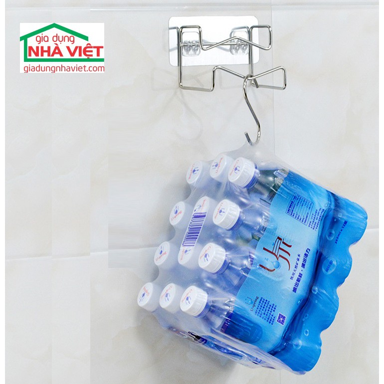 Giá treo chậu rổ đa năng inox 304 dán tường
