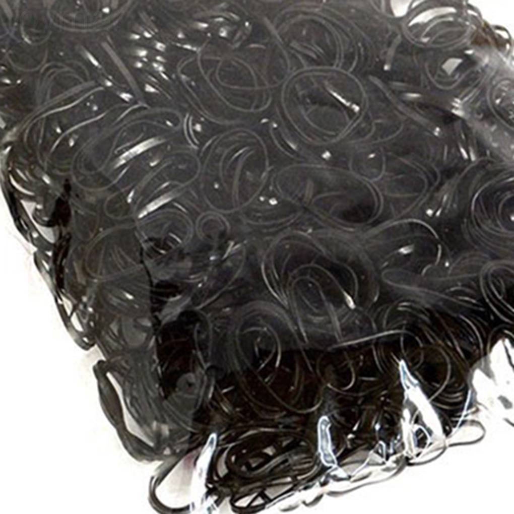 Bộ 1000 Dây Thun Buộc Tóc Bằng Tpu Co Giãn Dùng Một Lần Cho Bé Gái