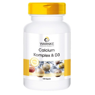 Viên uống bổ sung canxi Calcium Komplex &D3 Warnke, 100 viên
