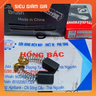 10 đôi chổi than 21A dùng cho máy khoan đục bê tông - Chổi than MKT21A