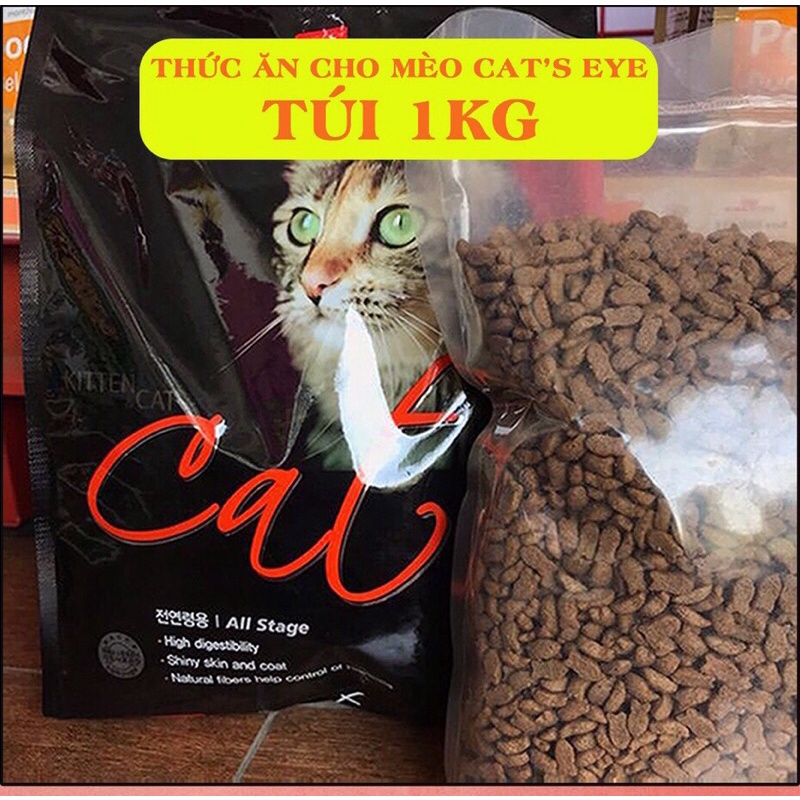 Thức ăn hạt cho mèo Cat Eye túi 1kg