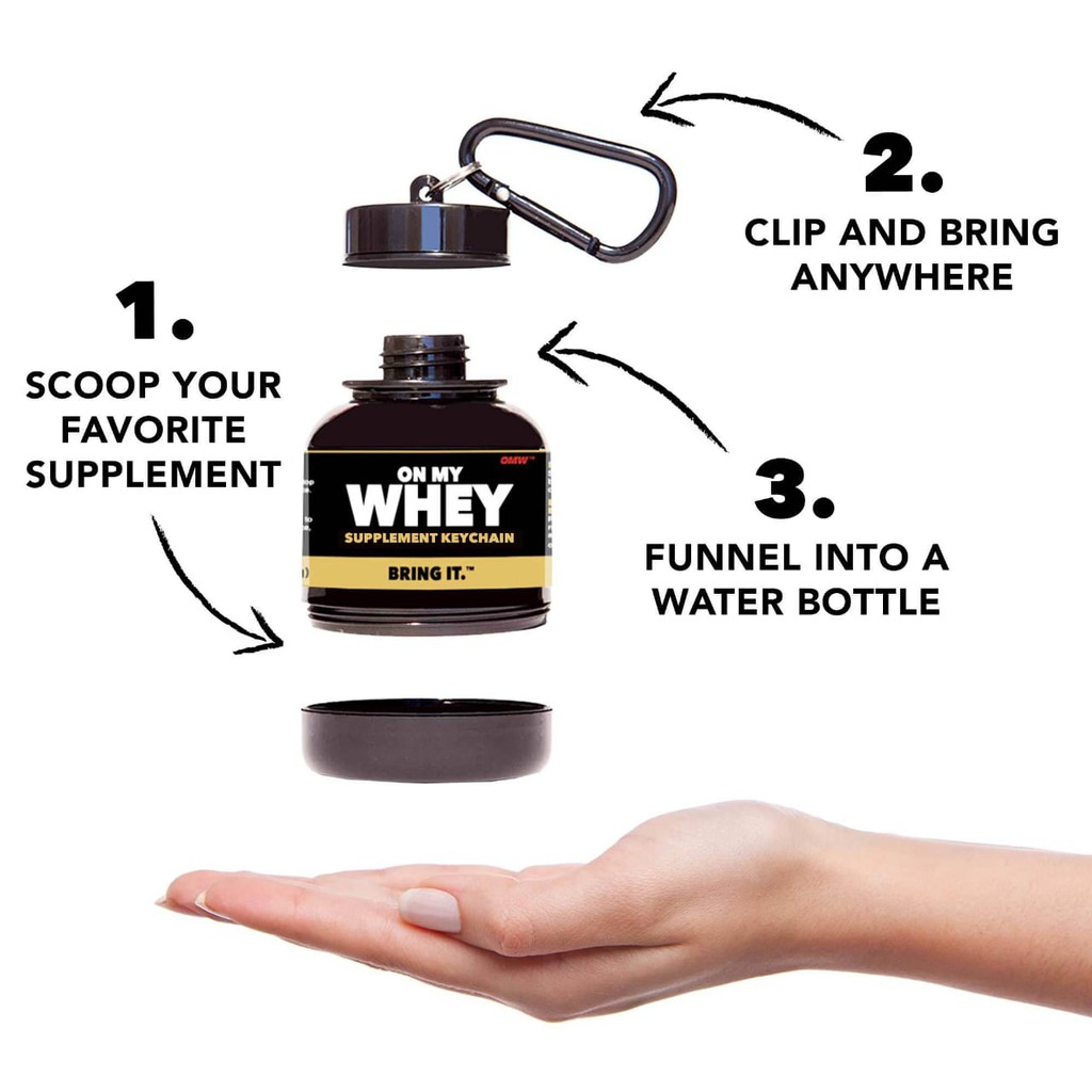 Hộp đựng whey Ishake Protein Funnel