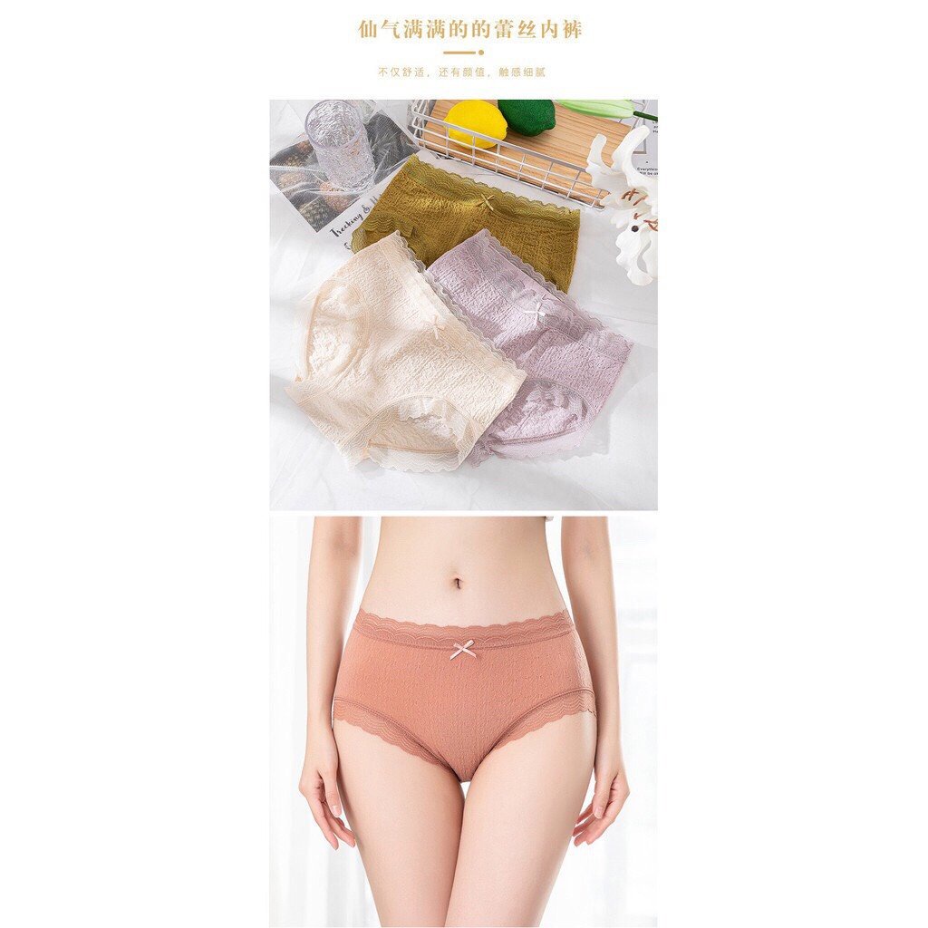 Quần Lót Nữ - Quần Lót Nữ rệt kim siêu co giãn kháng khuẩn DAN STORE MÃ 986