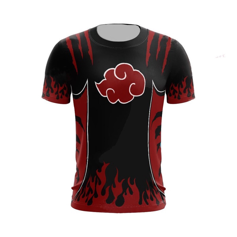 Áo Hoodie In Họa Tiết Anime Naruto Akatsuki 3d Cá Tính Cho Nam