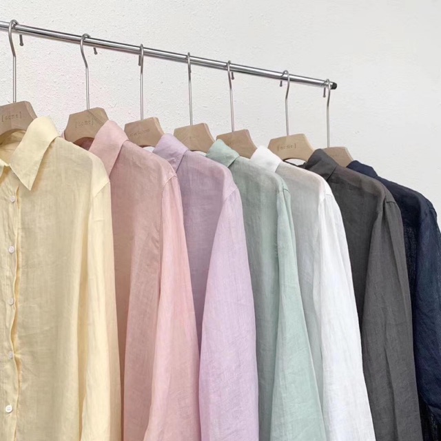 Áo sơ mi thô Hàn