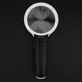 Kính lúp 75mm với 3 đèn LED