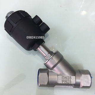 Van xiên -van chữ y dn25 bầu nhựa