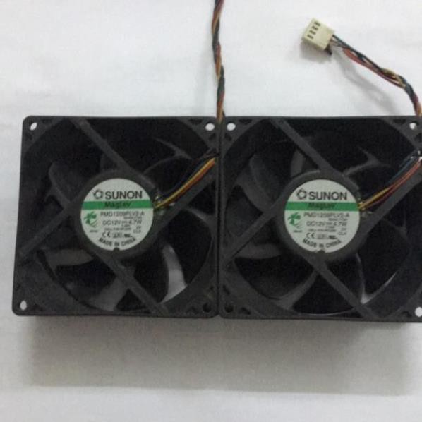 Cặp fan sunon 9cm chạy 12v