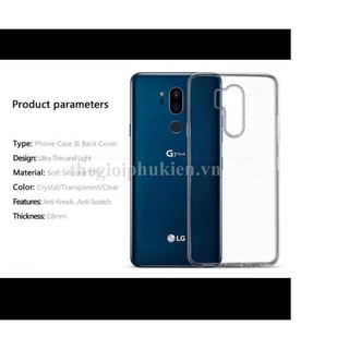 Ốp dẻo silicon LG G7 thinQ trong suốt