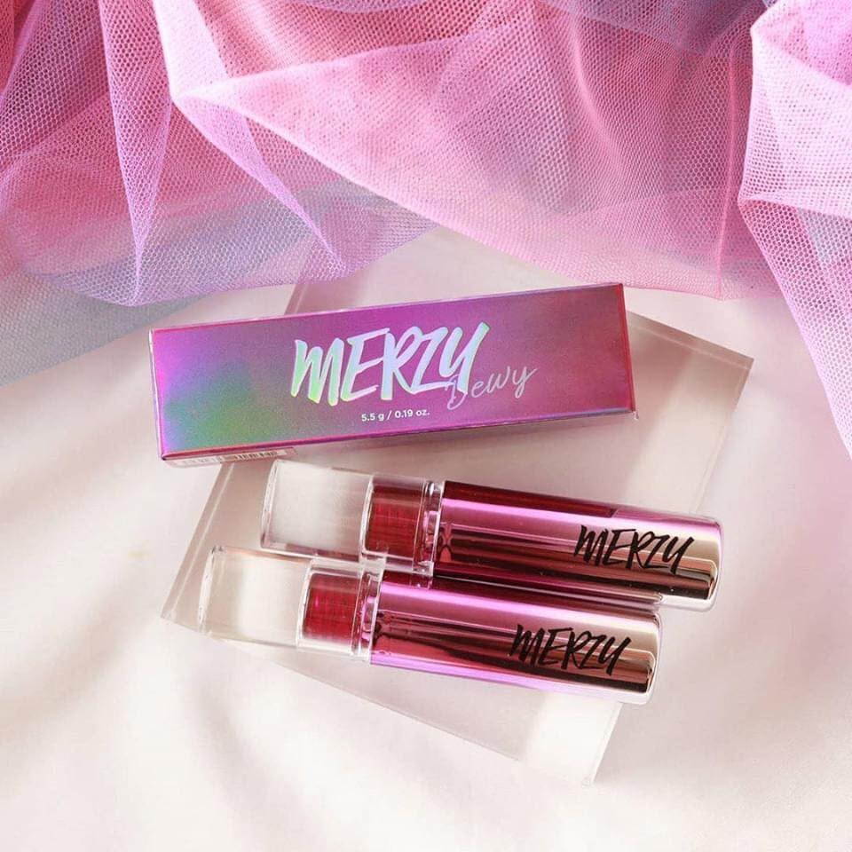 Son Tint Bóng Merzy Aurora Dewy Tint DT01 - DT11