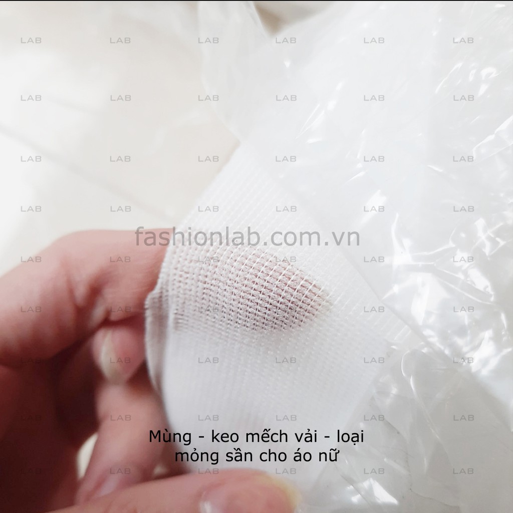 Mùng keo mếch vải dùng ép áo khoác - veston, manteau (m) #0207