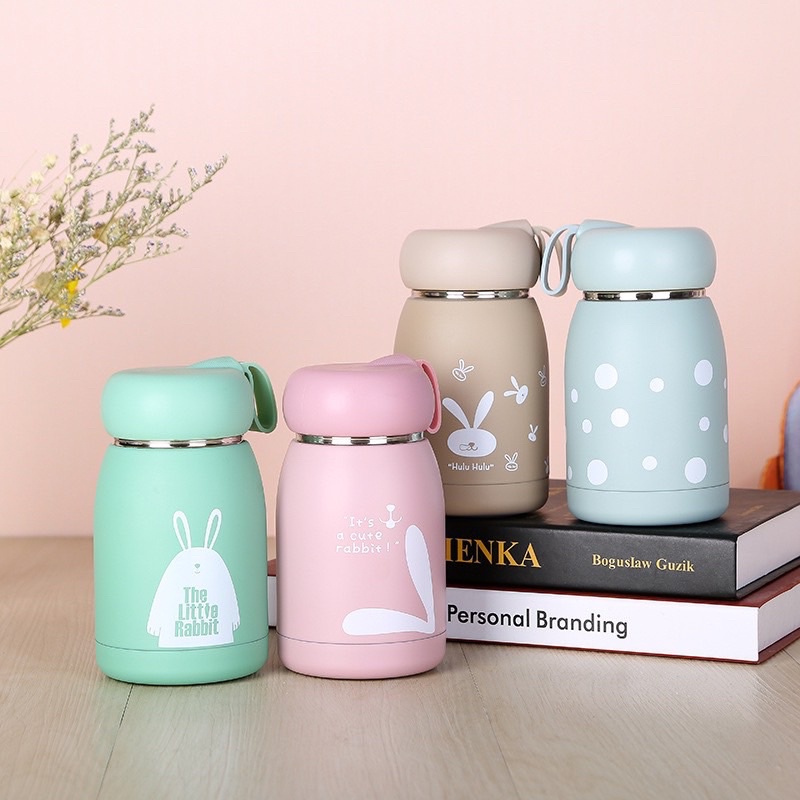 BÌNH Ủ CHÁO GIỮ NHIỆT ELEFANCE Cốc ủ Giữ Nhiệt Đụng Canh, Soup INOX CÓ QUAI Tiện ích DUNG TÍCH 430ml