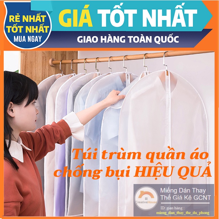 ~Túi Trùm Quần Áo Chống Bụi Chống Thấm Hiệu Quả (Mdtt)