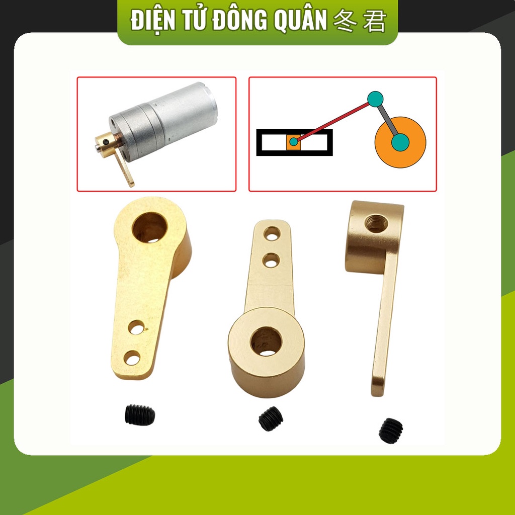 Tay lái kim loại một bên cho động cơ