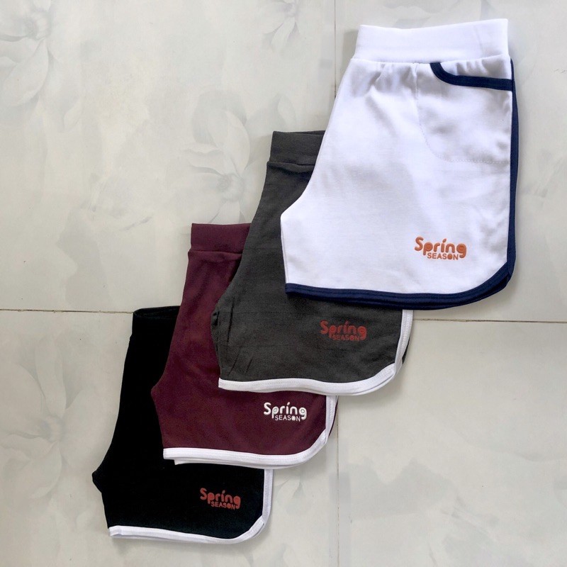 Quần Đùi Nữ Short Gym Thể Thao Viền Thun Rẻ Đẹp SHEEP YUMI SHOP QV01 | BigBuy360 - bigbuy360.vn