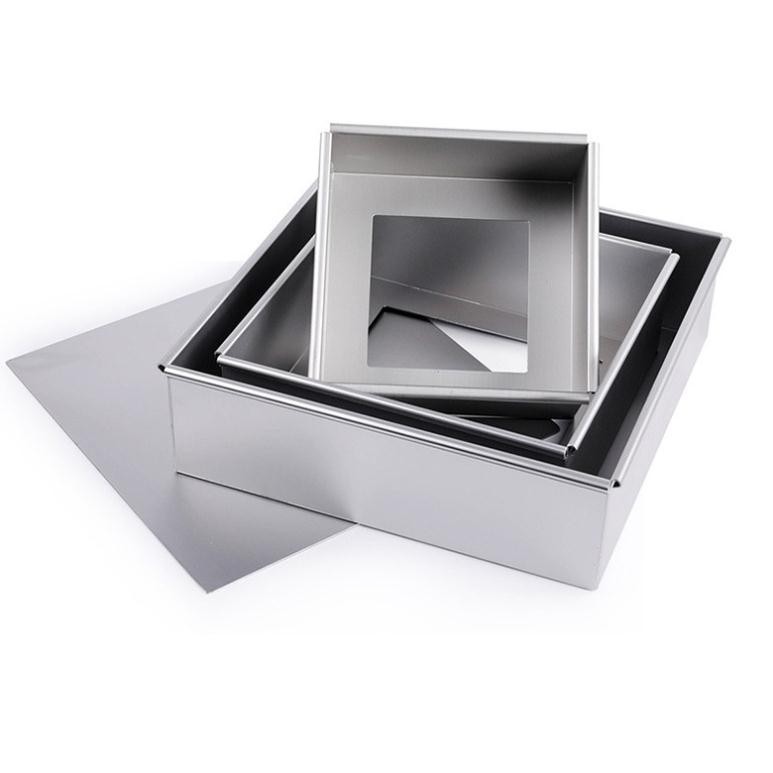 Khuôn Nhôm Đúc Hình Vuông Đế Rời Cao Cấp