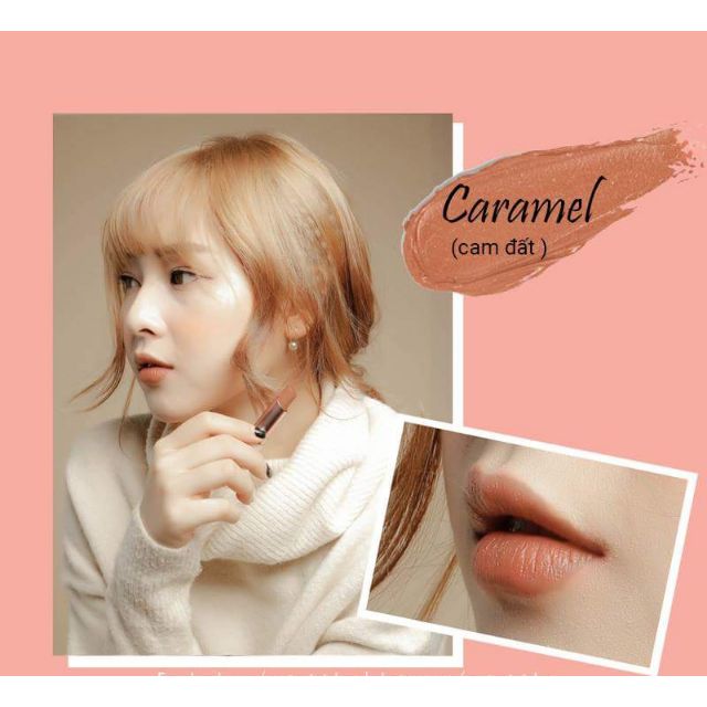 Son thỏi Pinky's cam đất