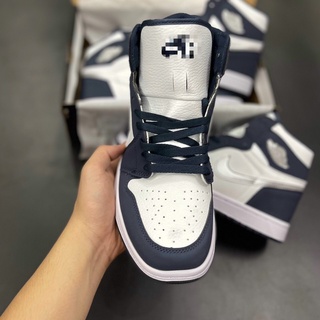 Giày sneaker - nam và nữ - jd navy cổ cao - hàng chuẩn 1:1