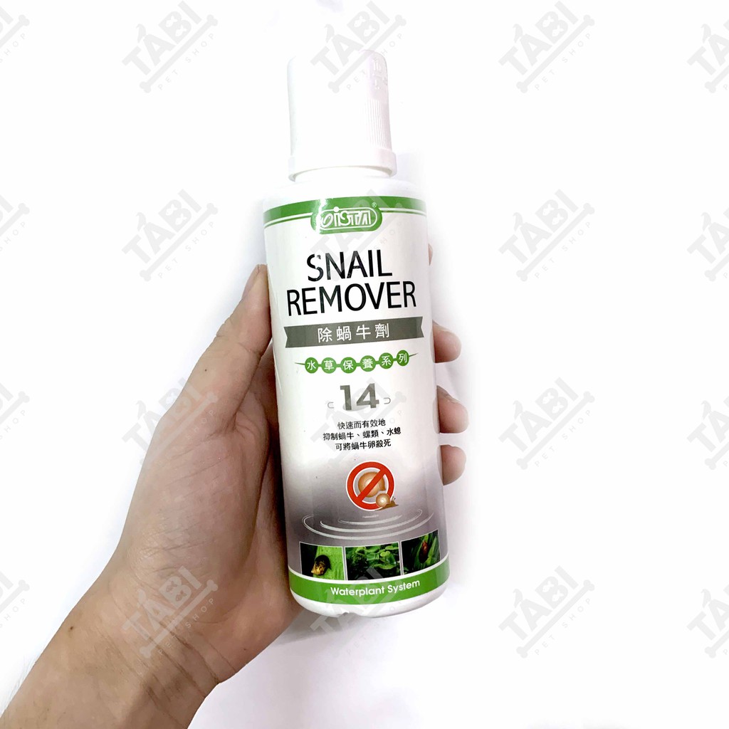 Dung Dịch Diêt Ốc Hại Snail Remover Ista 250ML Cho Hồ Cá Thuỷ Sinh - Diệt Ốc Hại Cho Bể Cá [SNAIL ISTA]