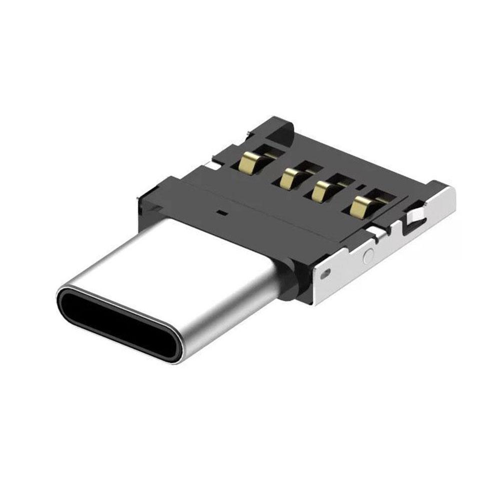 【Mua 2 tặng 2】Đầu Chuyển Đổi Từ Cổng Type-C Sang Giác Cắm Usb