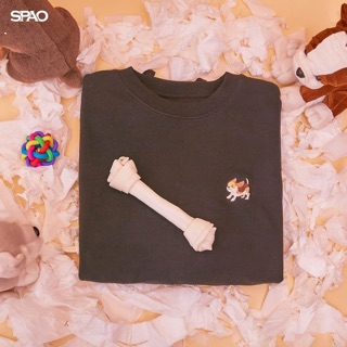 Áo nỉ Spao Graphic Puppy
