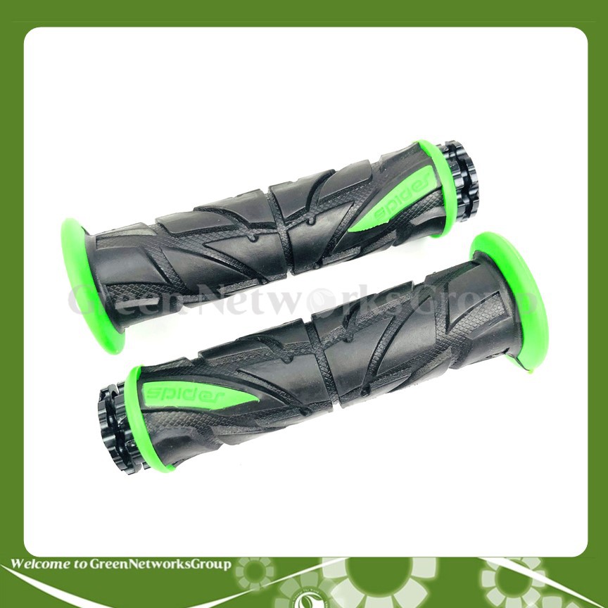 Cặp bao tay gù Spider cho xe máy ( xanh lá ) Greennetworks